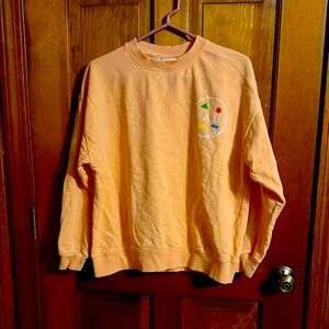 Zara Apricot Sweatshirt